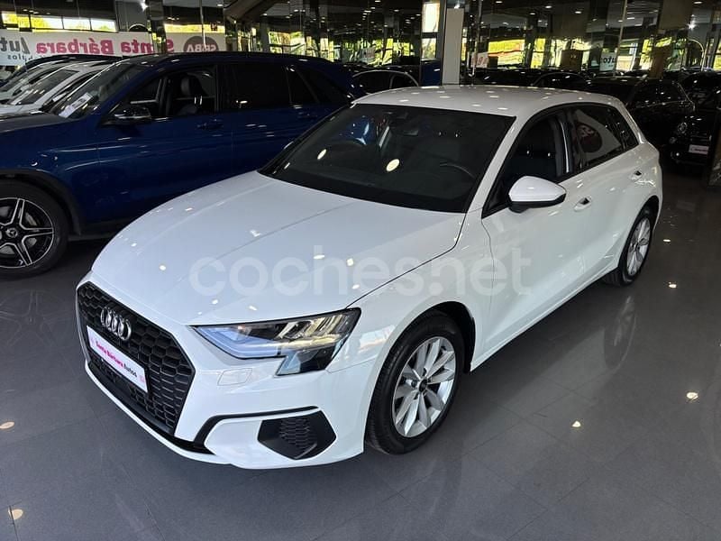 Blanco Usado 2022 Audi A3 Sportback Advanced Plus Berlina | 21.490 € (Buen precio) - Imagen 1/4