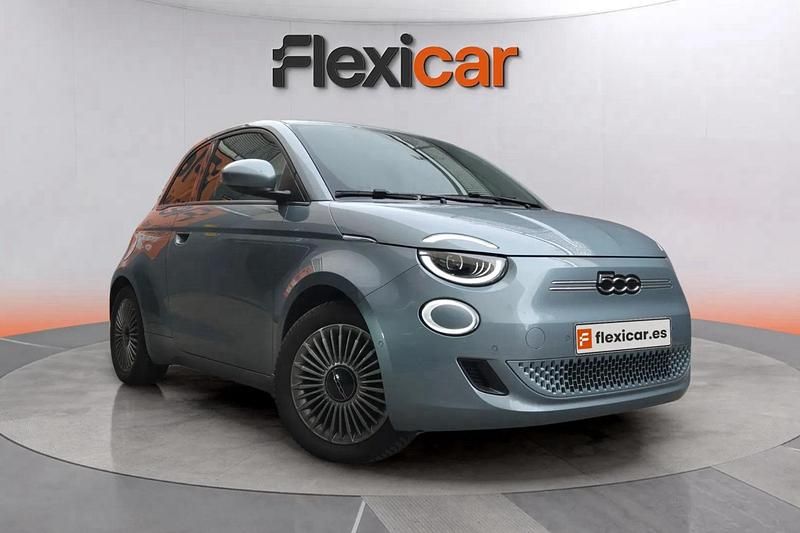 Azul Usado 2021 Fiat 500e Icon Berlina | 16.590 € (Caro) - Imagen 1/4