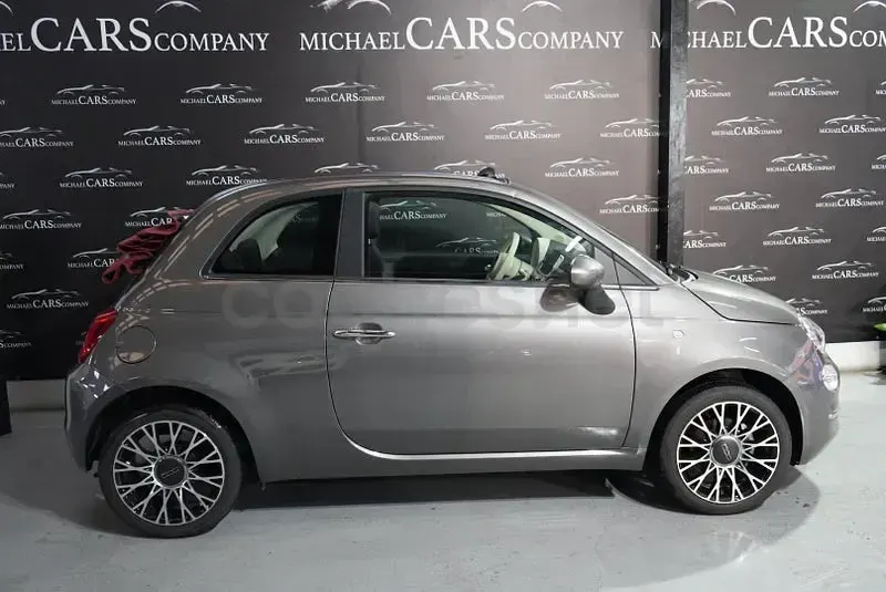 Usado Fiat 500C Style 70 CV (51 kW) 2023 Gris / plata Descapotable