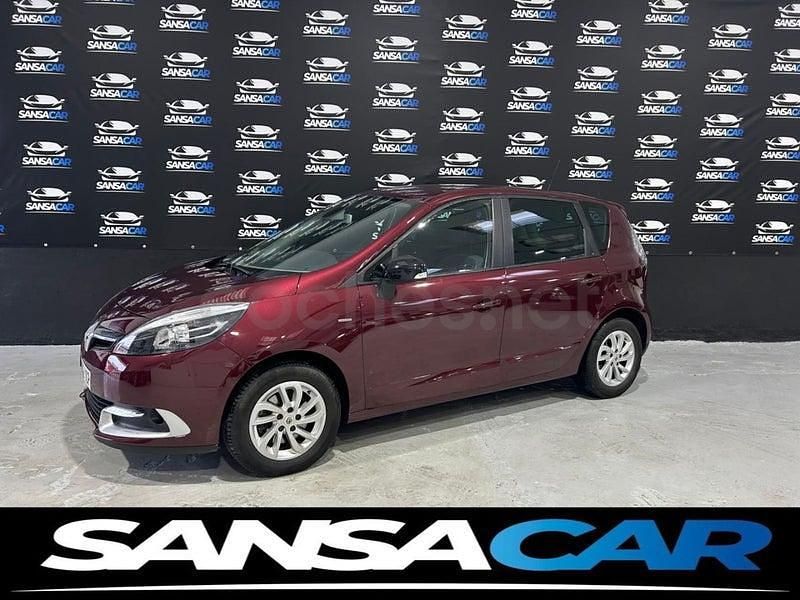 Usado Renault Scénic III LIMITED 110 CV (80 kW) 2015 Granate Monovolumen