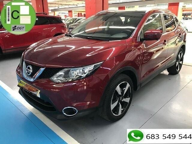 Rojo Usado 2017 Nissan Qashqai Tekna SUV | 14.975 € (Precio justo) - Imagen 1/4