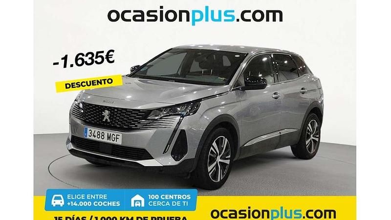 Gris Usado 2023 Peugeot 3008 Allure Monovolumen | 15.992 € (Buen precio) - Imagen 1/4