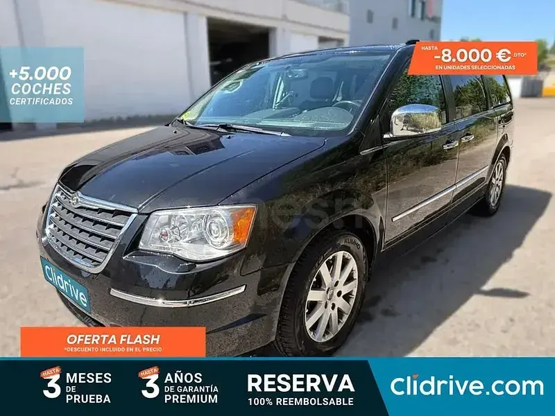 Usado Chrysler Grand Voyager 163 CV (119 kW) 2011 Negro Monovolumen