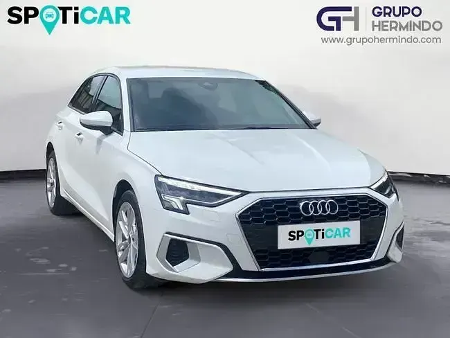 Usado Audi A3 Advanced 116 CV (85 kW) 2022 Blanco Berlina