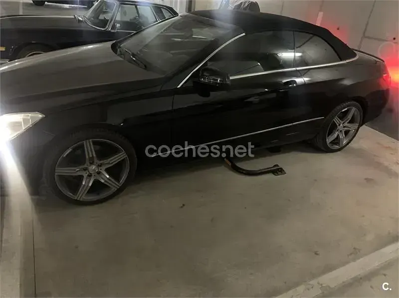 Usado Mercedes E350 258 CV (189 kW) 2016 Negro Descapotable