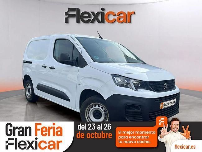 Blanco Usado 2022 Peugeot Partner S Monovolumen | 14.190 € (Un poco caro) - Imagen 1/4