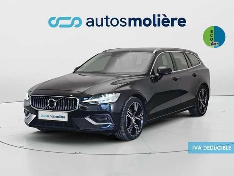 Negro Usado 2021 Volvo V60 Inscription Familiar | 23.445 € (Precio justo) - Imagen 1/4