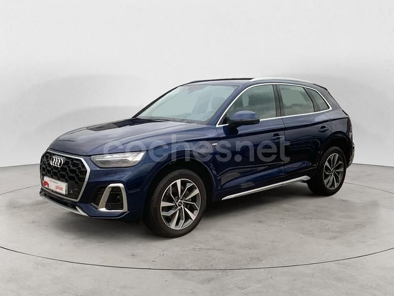 Azul Usado 2023 Audi Q5 S-Line SUV | 49.900 € (Caro) - Imagen 1/4