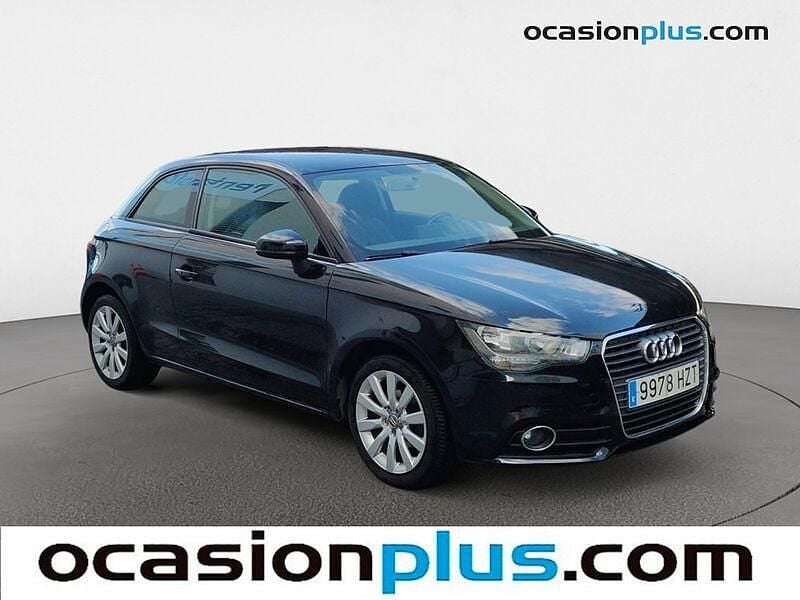 Usado Audi A1 90 CV (66 kW) 2014 Negro Utilitario