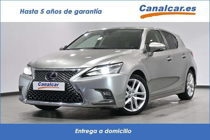 Gris Usado 2018 Lexus CT200h Executive Line Utilitario | 15.263 € (Precio justo) - Imagen 1/4