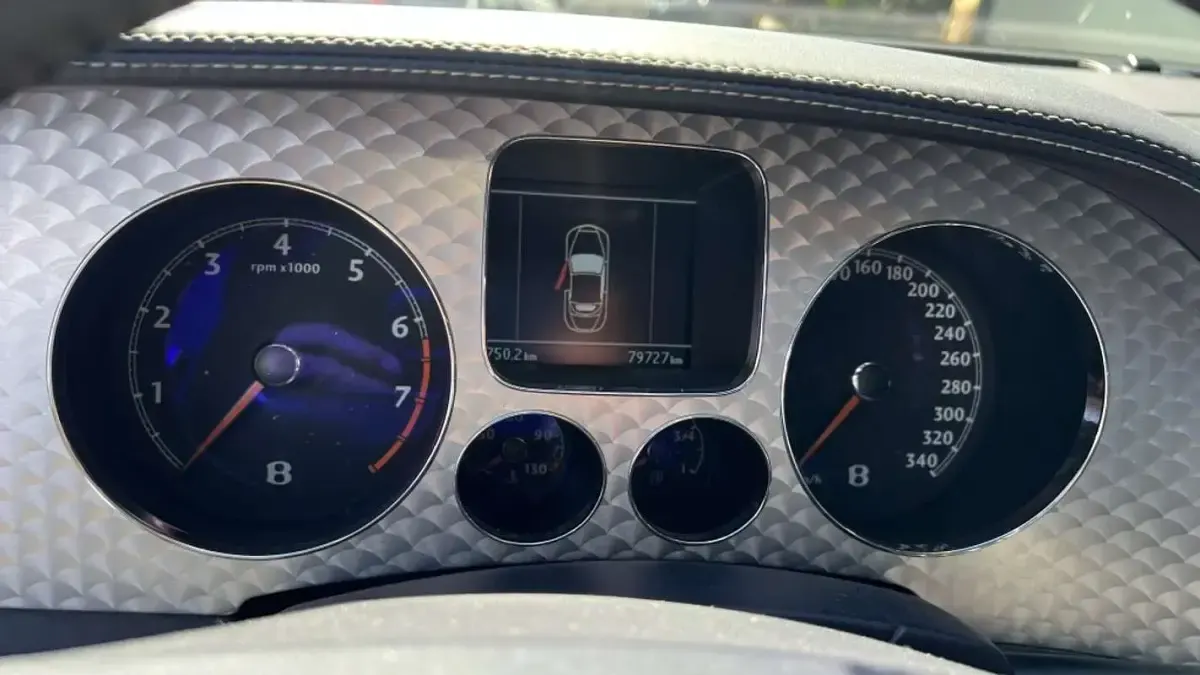 Usado Bentley Continental GT Convertible 559 CV (411 kW) 2007 Azul Descapotable