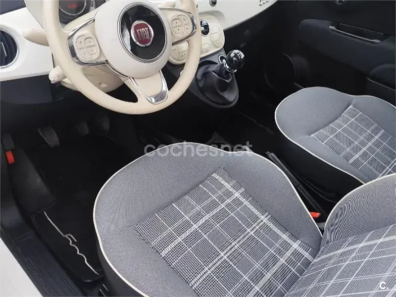 Usado Fiat 500 Mirror 69 CV (50 kW) 2018 Blanco Berlina