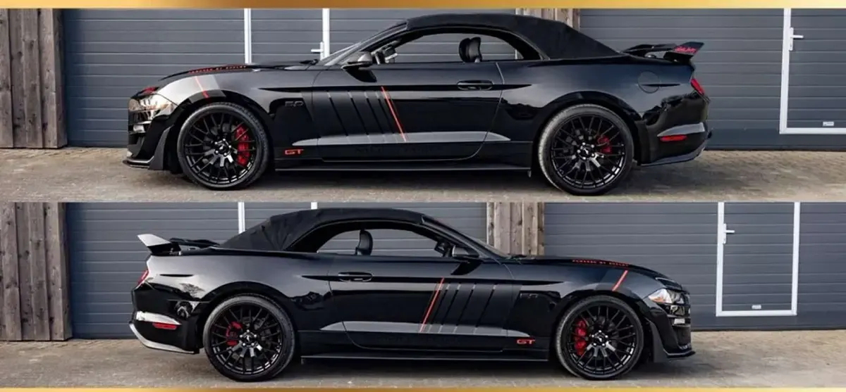 Usado Ford Mustang GT 449 CV (330 kW) 2018 Negro Descapotable