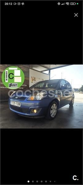 Azul Usado 2006 Ford Fiesta Ghia Utilitario | 3400 € (Un poco caro) - Imagen 1/4