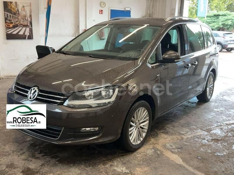 Marrón Usado 2015 VW Sharan Monovolumen | 17.700 € (Precio justo) - Imagen 1/4
