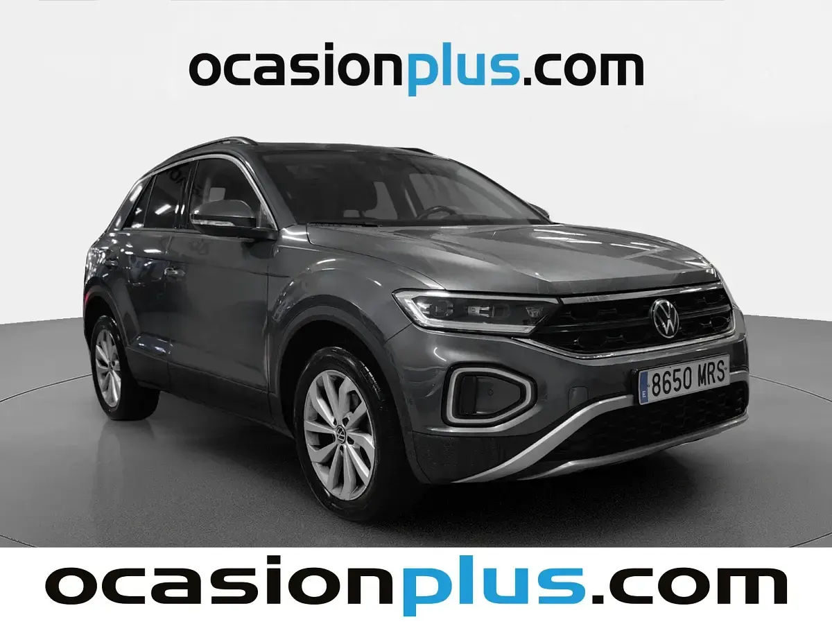 Usado VW T-Roc Life 116 CV (85 kW) 2024 Gris SUV