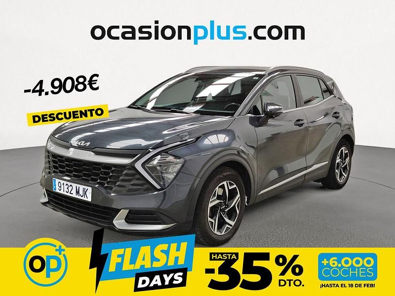 Gris Usado 2023 Kia Sportage SUV | 22.090 € (Precio justo) - Imagen 1/4