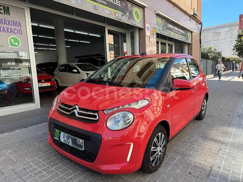 Rojo Usado 2015 Citroën C1 Live Utilitario | 7800 € (Precio justo) - Imagen 1/4