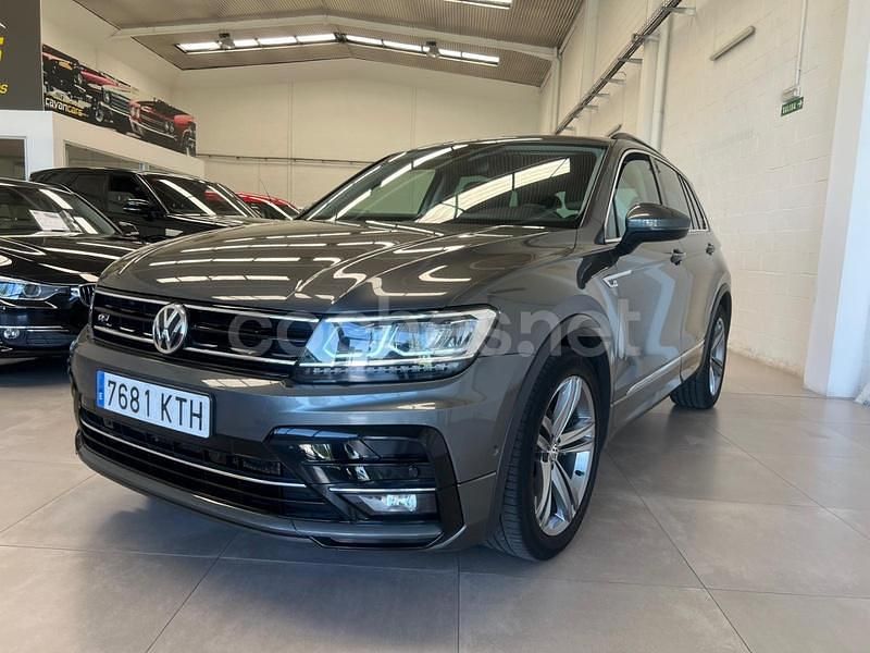 Gris / plata Usado 2019 VW Tiguan Sportline SUV | 16.900 € (Buen precio) - Imagen 1/4