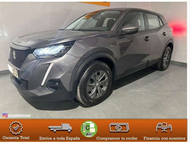 Gris Usado 2021 Peugeot 2008 Active SUV | 16.990 € (Un poco caro) - Imagen 1/4