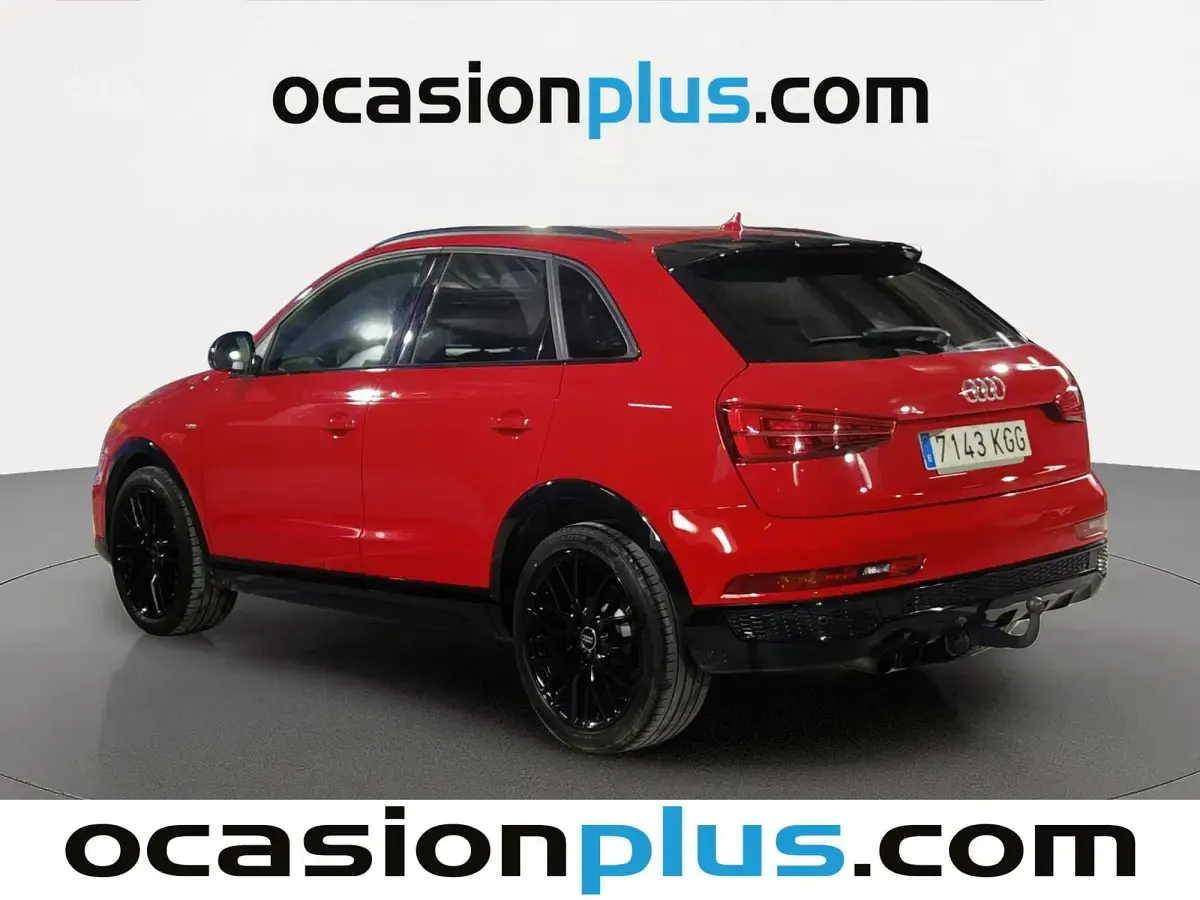 Usado Audi Q3 Competition 150 CV (110 kW) 2017 Rojo SUV