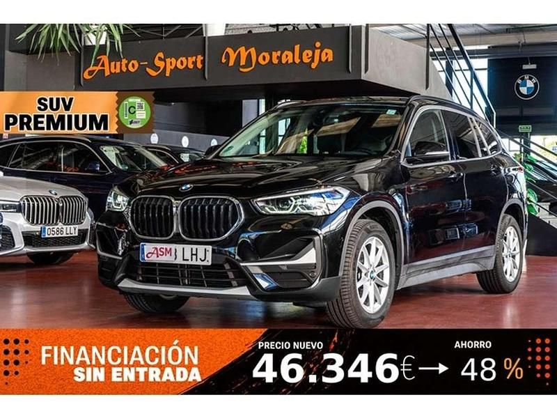 Negro Usado 2020 BMW X1 Sport Line SUV | 21.900 € (Buen precio) - Imagen 1/4