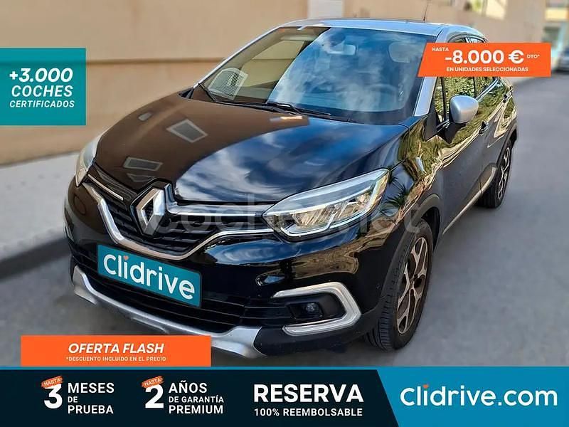 Negro Usado 2017 Renault Captur Zen SUV | 8590 € (Buen precio) - Imagen 1/3