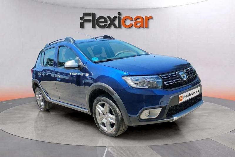 Azul Usado 2016 Dacia Sandero Stepway Utilitario | 8490 € (Precio justo) - Imagen 1/4