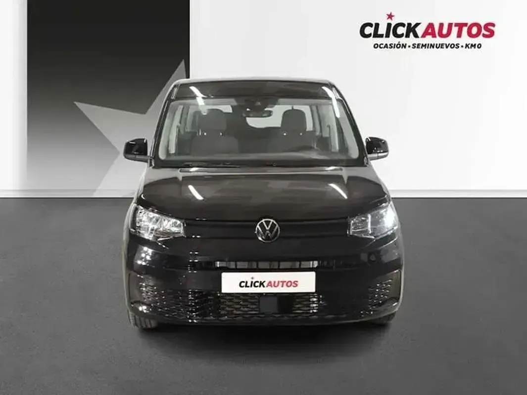 Usado VW Caddy 102 CV (75 kW) 2025 Negro Monovolumen