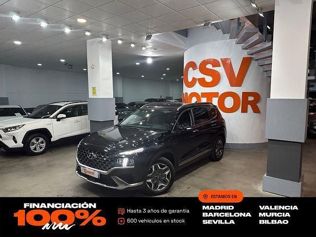 Negro Usado 2023 Hyundai Santa Fe Style SUV | 35.350 € (Buen precio) - Imagen 1/4