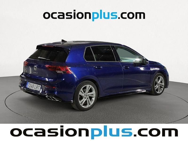 Usado VW Golf VIII R-line 150 CV (110 kW) 2021 Azul Utilitario