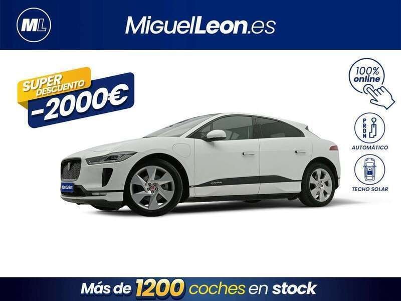 Blanco Usado 2021 Jaguar I-Pace SE SUV | 24.985 € - Imagen 1/3
