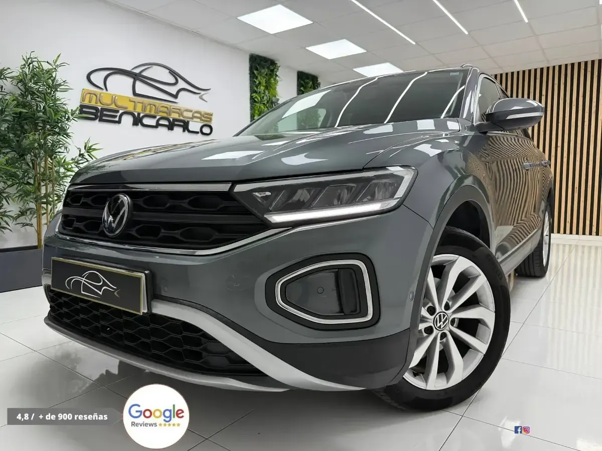 Usado VW T-Roc Life 115 CV (84 kW) 2022 Gris SUV