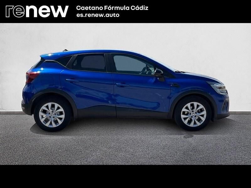 Usado Renault Captur Intens 90 CV (66 kW) 2021 Azul SUV