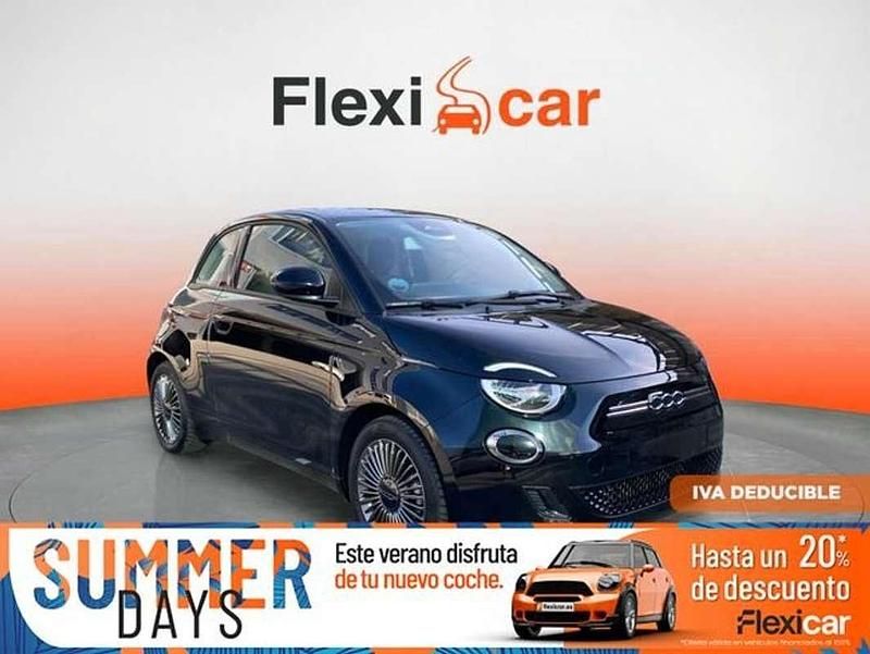 Negro Usado 2022 Fiat 500e Icon Berlina | 11.607 € (Super precio) - Imagen 1/4