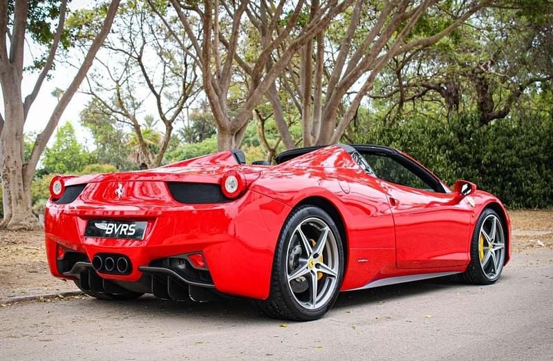 Usado Ferrari 458 570 CV (419 kW) 2012 Rojo Descapotable
