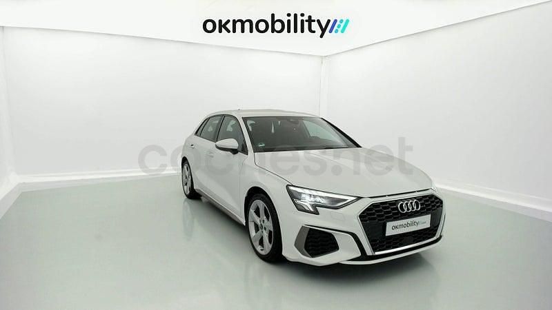 Usado Audi A3 S-Line 150 CV (110 kW) 2023 Blanco Berlina