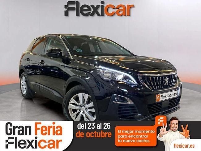 Negro Usado 2017 Peugeot 3008 Active Monovolumen | 16.970 € (Precio justo) - Imagen 1/4