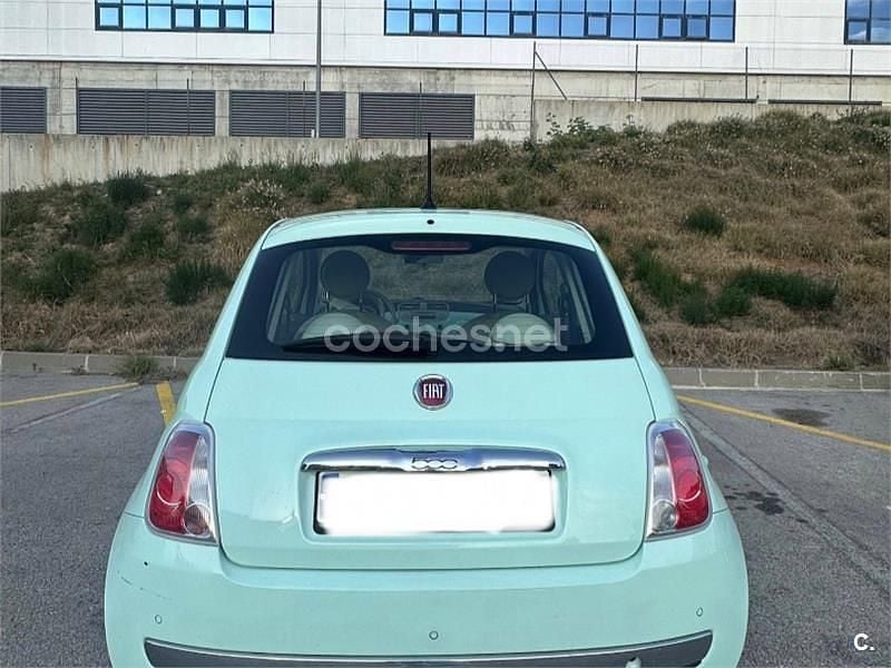 Usado Fiat 500 Lounge 69 CV (50 kW) 2015 Azul Berlina