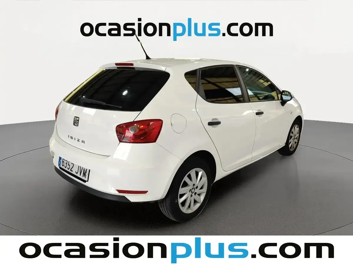 Usado Seat Ibiza Reference 75 CV (55 kW) 2016 Blanco Utilitario