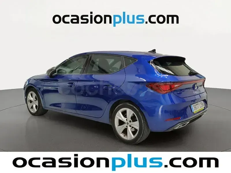 Usado Seat Leon FR 150 CV (110 kW) 2021 Azul Berlina