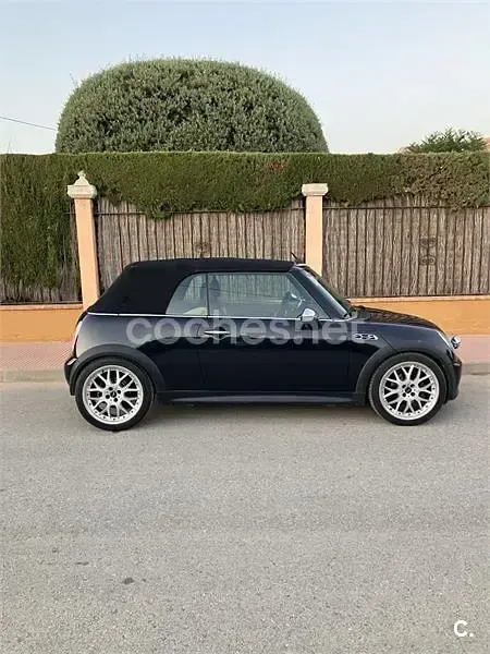 Usado Mini Cooper S Cabriolet 170 CV (125 kW) 2006 Negro Descapotable
