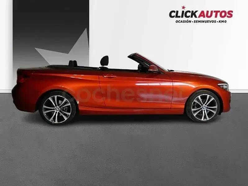 Usado BMW 218 136 CV (100 kW) 2021 Naranja Descapotable