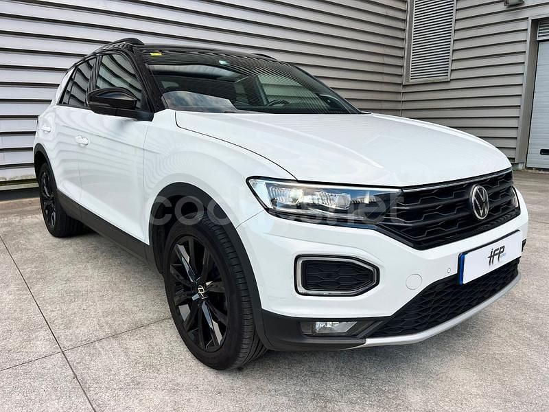Blanco Usado 2020 VW T-Roc Sportline SUV | 22.990 € (Un poco caro) - Imagen 1/4