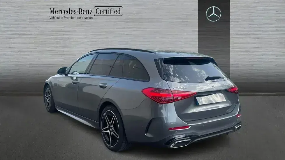 Usado Mercedes C200 163 CV (119 kW) 2024 Gris Familiar
