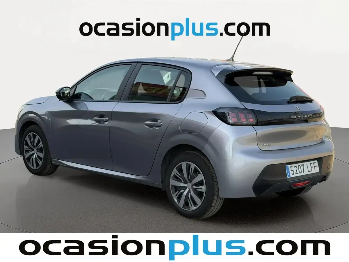 Usado Peugeot 208 Active 100 CV (73 kW) 2020 Gris Utilitario