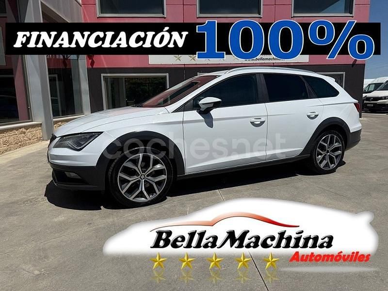 Blanco Usado 2018 Seat Leon Familiar | 16.250 € (Un poco caro) - Imagen 1/4