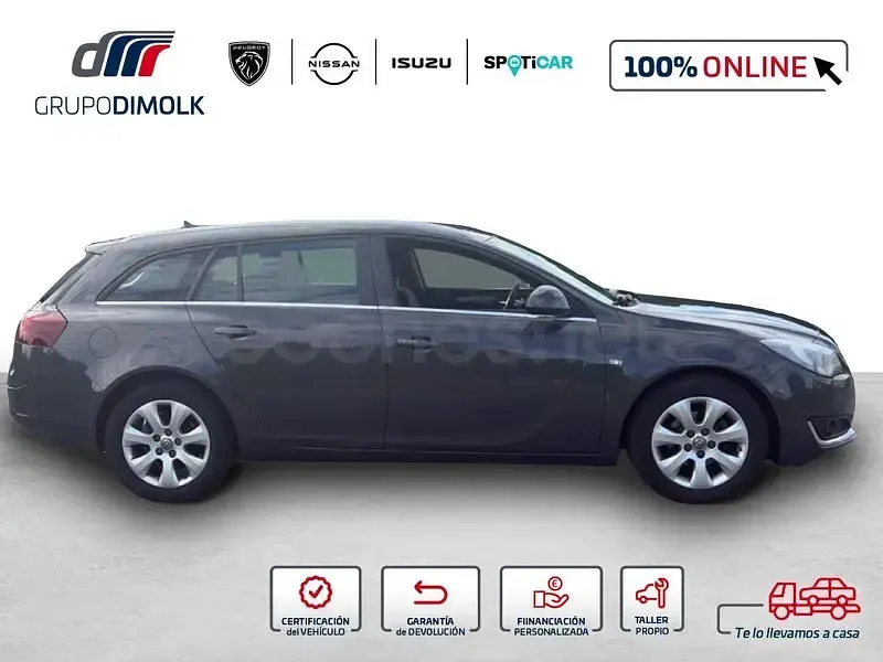 Usado Opel Insignia Selective 136 CV (100 kW) 2016 Gris / plata Berlina