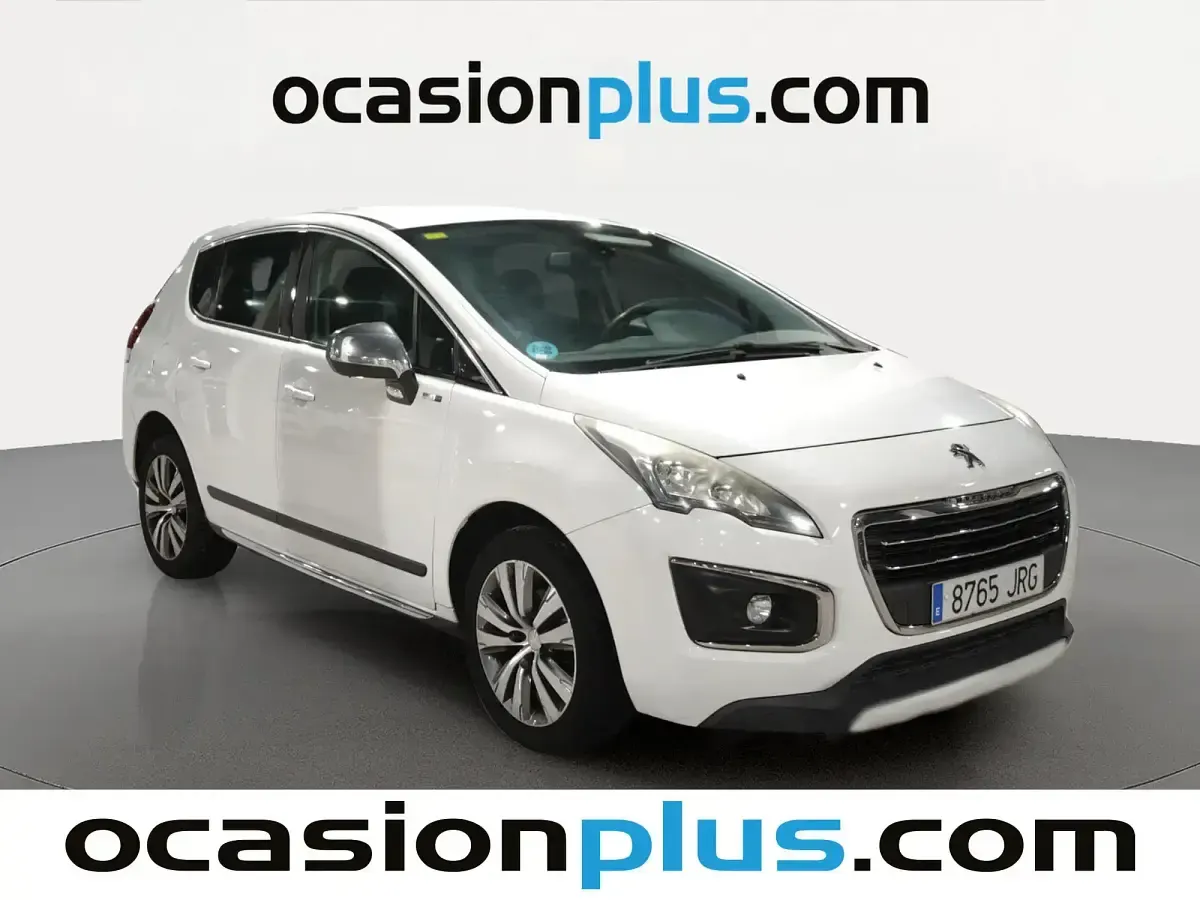 Gebraucht Peugeot 3008 Style 130 PS (95 kW) 2016 Weiß Van / Kleinbus