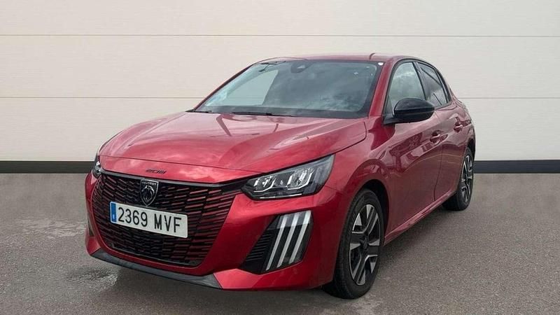Usado Peugeot 208 Allure 102 CV (75 kW) 2024 Rojo Utilitario